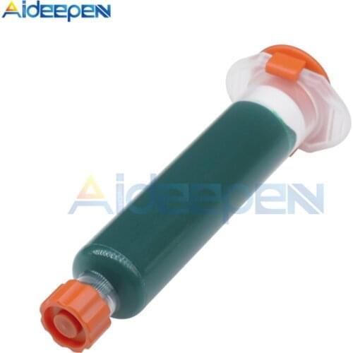 5pcs/Lot UV PCB BGA Solder Resist UV Curable Soldering Great Mast Repair Paint Solder Mask Solder Resist Green
