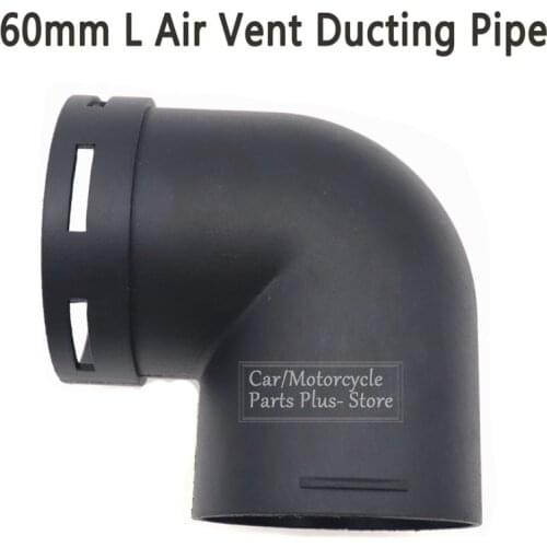 60MM Car Warm L Air Vent Ducting Pipe Elbow Outlet Connector joiner For Webasto Eberspaecher Diesel Parking Car Heater Accessory