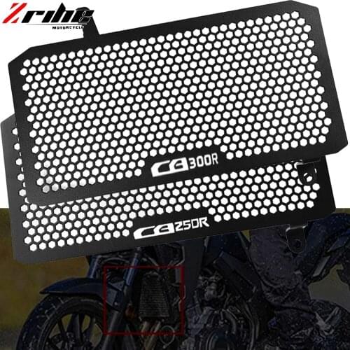 For Honda CB300R CB250R CB 300R 250R 2019 2020 2021 Motorcycle Accessories Aluminum Radiator Grille Grill Guard Covers Protector