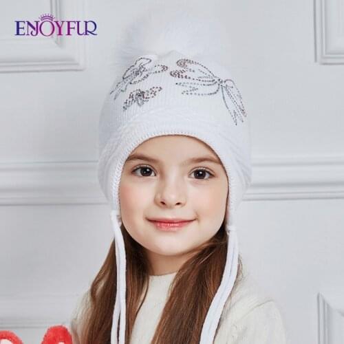ENJOYFUR Caps For Girls