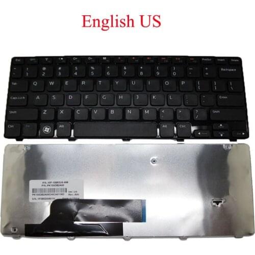 Laptop US Keyboard For DELL For Inspiron M101Z M102Z 11Z 1120 1121 1122 M102Z 10Z 1120 P07T MP-10B53US-698 PK130DB2A00 English