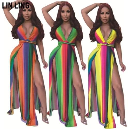 LINLING Off-the-shoulder Summer Dresses