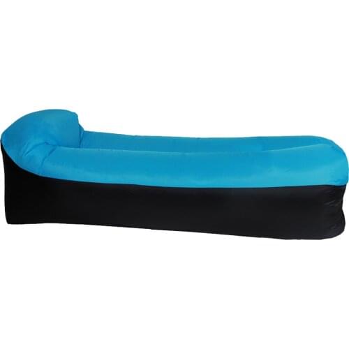 Trend Outdoor Product Fast Infaltable Air Sofa Bed Good Quality Sleeping Bag Inflatable Air Bags Lazy bag Beach Sofa 180*75cm