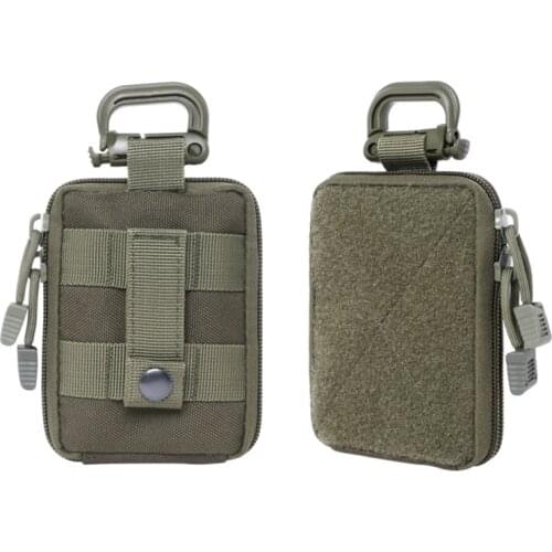Men Tactical Molle Pouch Belt Waist Bag Small Pocket Military Running Running Pouch Travel Camping Bags Out Vest Equipment