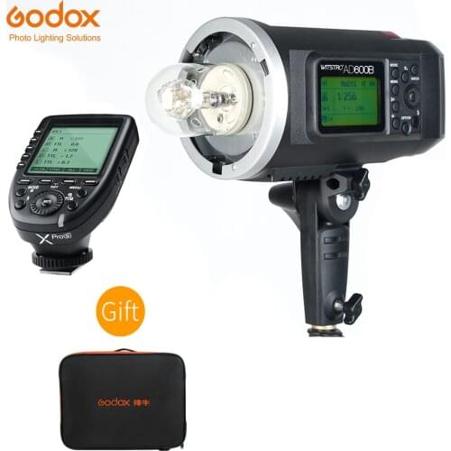 Godox AD600B 600Ws TTL HSS 1/8000 Portable Outdoor Flash Bowens Mount + With Xpro-C/N/S/F/O/P for Canon Nikon Sony Fuji Olympus