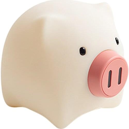 Cute USB Led Night Lights Bedroom Silicone Nightlight for Kids Baby Toddler