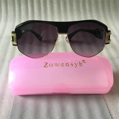 Zowensyh Sunglasses fashion sunglasses Vintage Eyewear Accessories Sun Glasses For Men/Women 671 UV400 sun glasses 5 colors