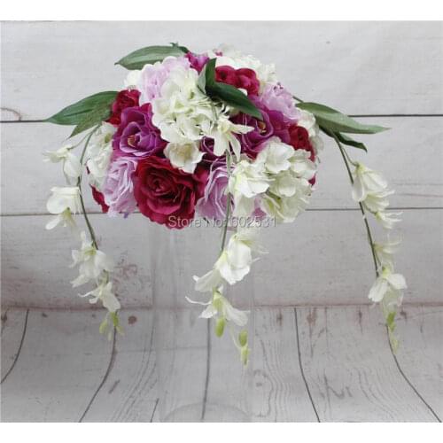 SPR wedding table centerpiece flower ball wedding decoration artificial arch flowers party home backdrop decorative flore