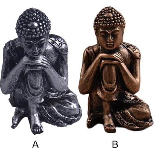 Sleeping Welsh Buddha Statue Resin Garden Statue Retro Buddha Statue Meditating Buddha Statue Meditating Buddha Figurine