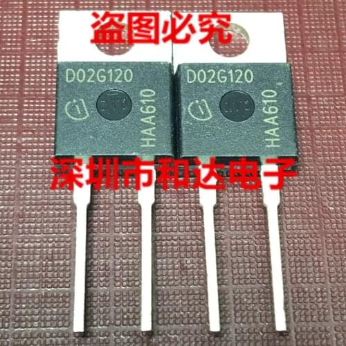 2pcs/IDH02SG120 D02G120 TO-220