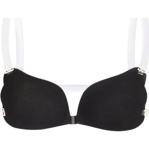 2018 New Women Self Adhesive Slicone Push up Bra + Invisible Strap Bust Shaper Bra A B C D