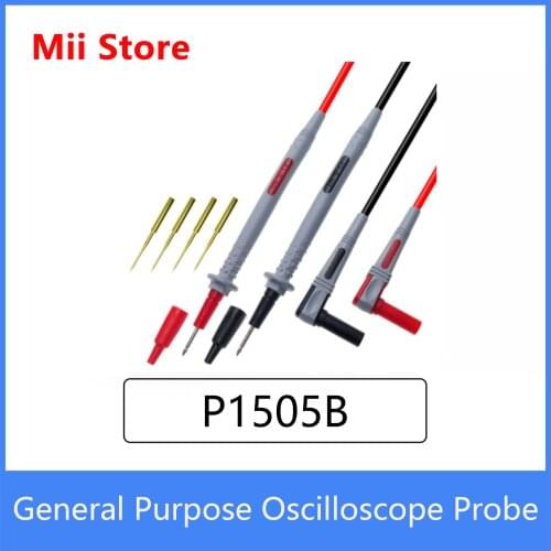 4mm Banana Plug Replaceable Test probe Alligator Clip Automotive Universal Multimeter Test Lead Kit for Car Electrical testing