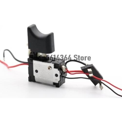 7.2 V - 24 V Lithium Battery Cordless Drill Switch Speed Control Trigger Switch With Small Light
