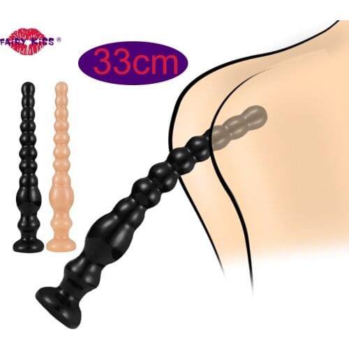 18 Plus Adult Anal Plug Sex Toys For Women Men Long Anal Beads Prostate Stimulator Ass Dilator Vaginal Masturbators Gay Bdsm Toy