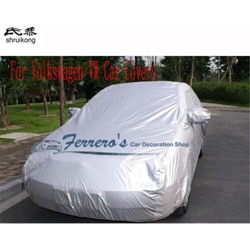 Car Covers Waterproof Sun UV Snow Dust Rain Resistant Protection Gray for Volkswagen VW polo passat b5 b6 golf 4 5 6 jetta mk6