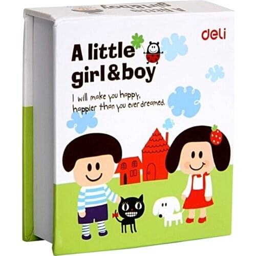 2PCS/LOT Deli 7003 Note pad Memo pad Mini note book 73x68mm 140 sheets student office meno book