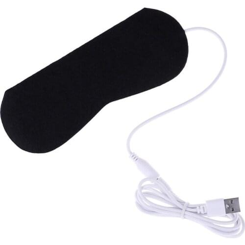 Electric Portable USB Heater Cushion Winter Heated Carbon Fiber USB Heated Pad For Eye Mask