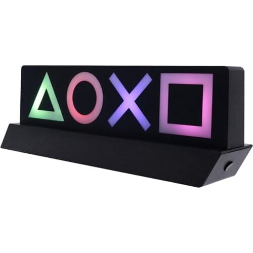 Night Lights Game Icons Sound Control 3 Model PVC Atmosphere Neon Dry Battery And USB Charge For Bar Living Room Bedroom