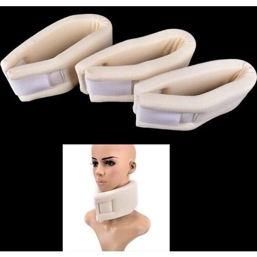 One Piece Soft Firm Foam Cervical Collar Support Shoulder Press Relief Pain Neck Brace