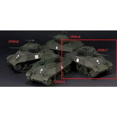 S-Model CP-0617 1/72 WWII China M3A3 Stuart CBI Theater (Circle Symbol)