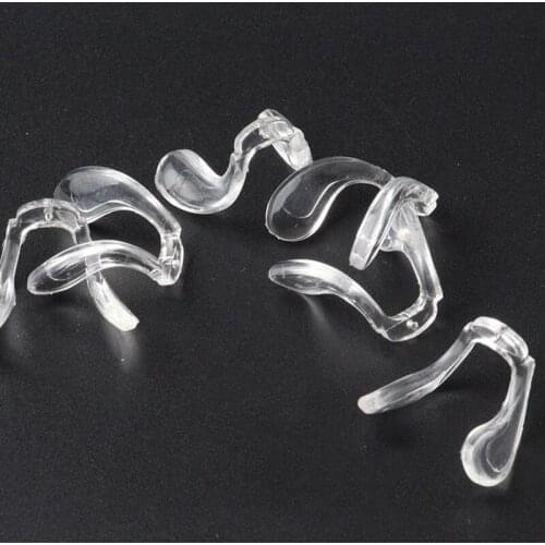 Saddle eight - shape silica gel integrated Anti-skid Comfortable Clip nose pads