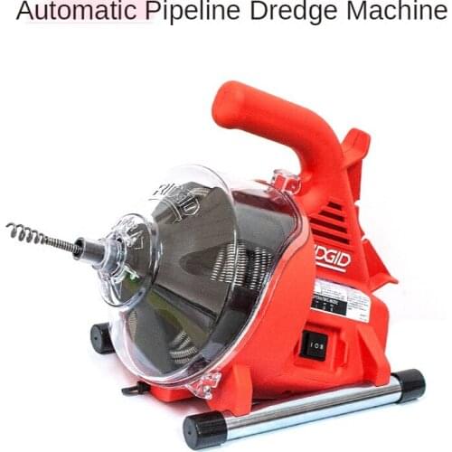 R7 Household Electric Drain Pipe Cleaner School Toilet Dredge Sewer Pipe Machine Kitchen Pipe Dredge Cleaning Tool