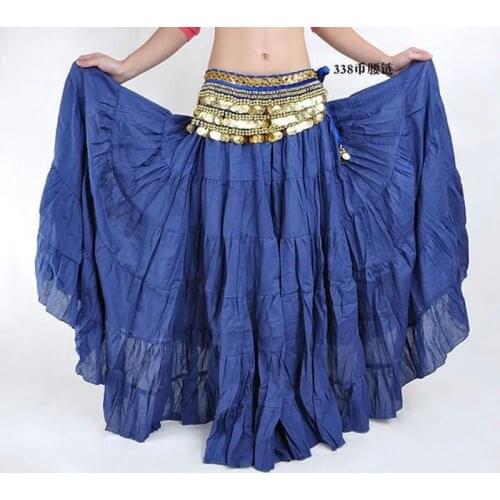 2018 Hot Fashion Tribal Bohemia Long Skirt Swing Gypsy Skirts Women Belly Dance Ballroom Costume Full Circle Dress