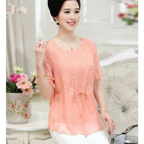 2020 Women Short Sleeve Shirt Top Garment mint