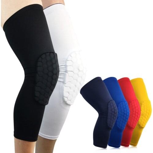 1Pcs Basketball KneePads Professional Sport Safety Volleyball Tape Elbow Tactical Knee Pads Calf Support Ski Snowboard Kneepad