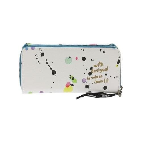 2020 new Spain Spain .laugiseD Fashion Factory wholesale Spain white ladies long wallets