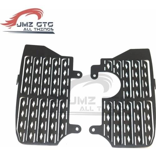 Black Motorcycle Accessories Radiator Guard Protector Grille Grill Cover For HONDA CRF1000L 2016 2017 2018 2019
