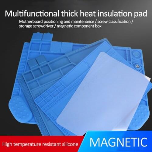 ESD Mat Heat Insulation Working Mat Heat-resistant Soldering Station Repair Insulation Pad Insulator Pad Maintenance Platform