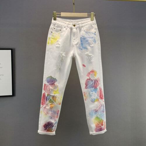 fashion Yshop Womens High Jeans