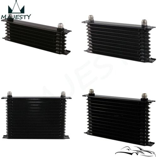 13 Row AN10 Oil Cooler Kit Fit For BMW 3 Series N54 Engine 135 135i E82+Electric Fan
