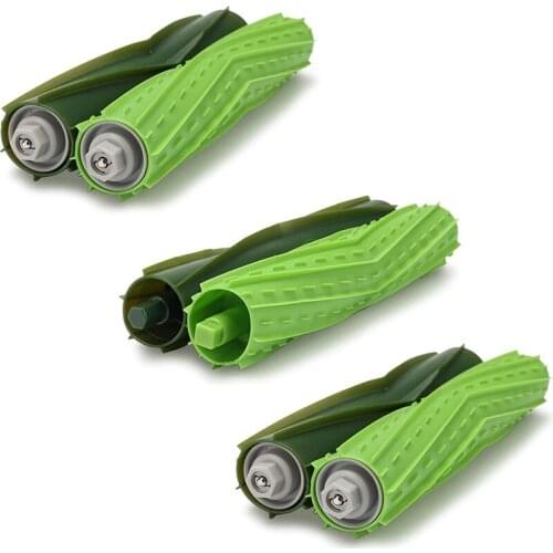3 Set Roller Brushes Replacement Parts Compatible for IRobot Roomba I3 I3+ I6+ I7 I7+ E5 E6 E7 Vacuum Cleaner Accessorie