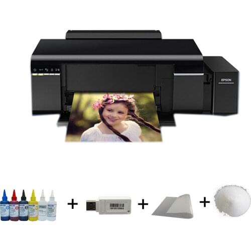 Vilaxh White Ink T-shirt Printer A3 Size For Epson L1800 DTF Printer For Textile White and Dark Color T-shirt Hoodies