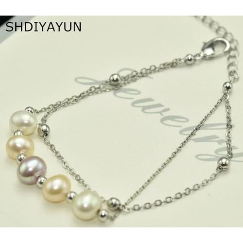 SHDIYAYUN Bracelets With Pendants