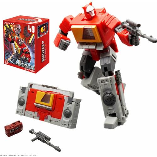 Transformation MFT MF-49 Tape recorder Sound wave rhinoceros Soundblaster Action figure toy