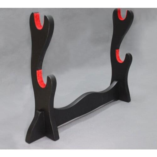 1/ 2 /3/ 4 Layer Sword Katana Padded Protect Japanese Samurai Wakizashi Tanto Guitar Stand Holder Display Available