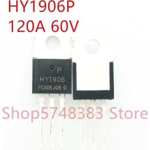 10PCS/LOT 100% new original HY1906P 60V 120A TO-220 HY1906B TO-263 HY1906D TO-252 HY1906 60V 66A MOS tube
