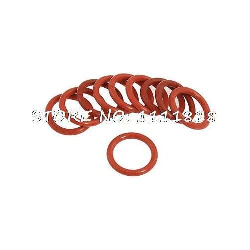 10pcs 27mm x 20mm x 3.5mm Silicone O-ring Oil Sealing Washers Grommets