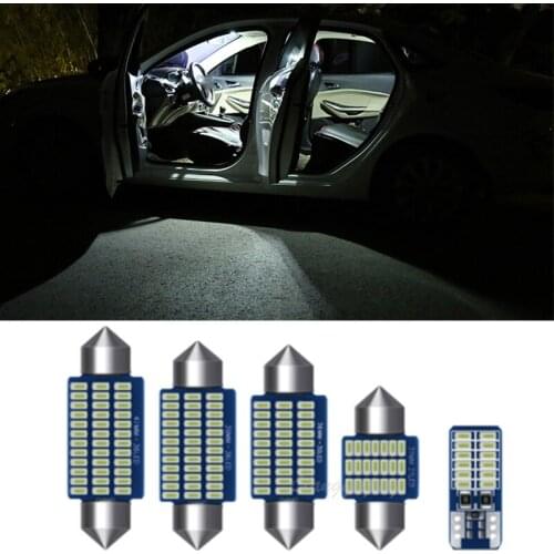 23pcs LED Interior Lights Kit Canbus LED Dome Map Light For Renault Espace 4 IV MK4 2006-2014