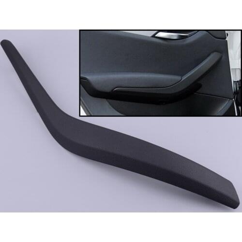 Black Interior Left Side Door Handle Panel Trim Cover Fit For BMW X1 E84 2010 2011 2012 2013 2014 2015 2016