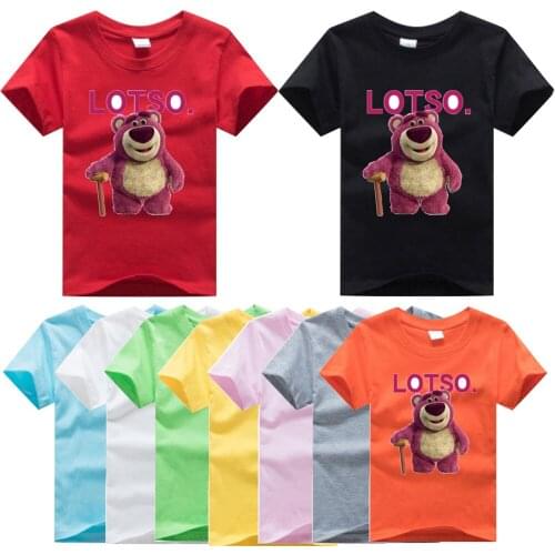 T-Shirt Summer Cartoon Childrens Short Sleeve T-Shirts for Boys Girls Kids Tee Baby T Shirt Toddler Tops Clothing Print Clothes