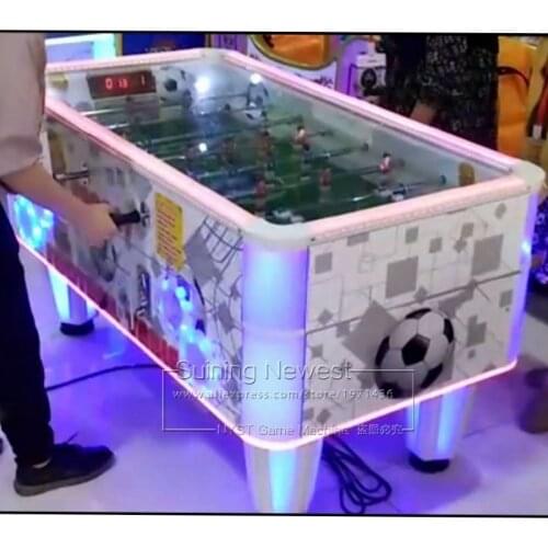 Game Hall Amusement Device Coin Operated Soccer Football Table Redemption Tickets Arcade Game Machine For Shopping Malls