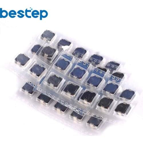SMD Inductor Kit CDRH104R 10uH to 330uH 10x10x4mm 10values*5pcs=50pcs SMD Power Inductor Assorted Sample Kit