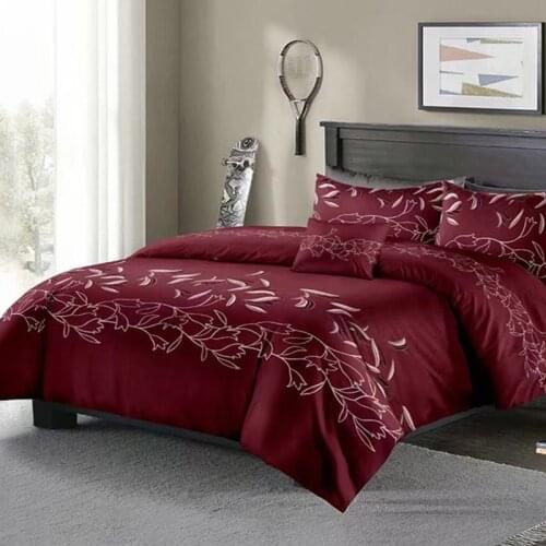 Flowers Duvet Cover Set For Bedding Room Comfortable Bedding Set For Washable Bedding Cover Set For Adult And Children