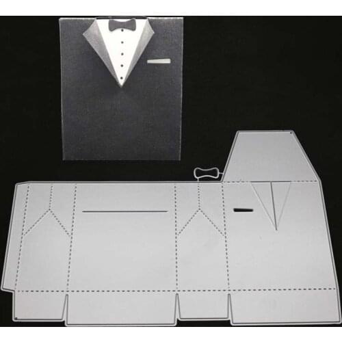 YINISE Metal Cutting Dies For Scrapbooking Stencils T-Shirt Box Scrapbook CUT DIY Paper Card Party Decoration Embossing Die Cuts