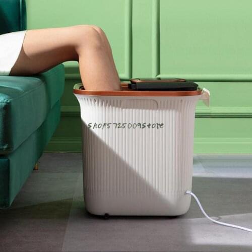 Foot Soaking Bucket Fully Automatic Constant Temperature Heating Foot Soaking Basin Wu Xin Same Model Home Small Electric Massag