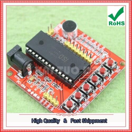 ISD1700 series of voice recording and playback module ISD1760 module with chip to send information board